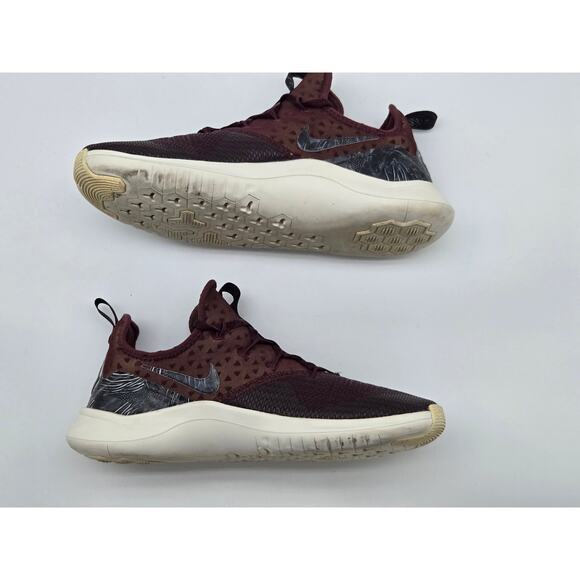 Nike Women's Free TR8 Print Burgundy Sail Training Shoes AH0709-600 Size 9 - Picture 4 of 8